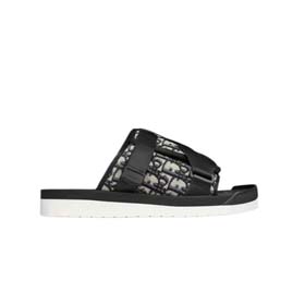 Dior Alpha Oblique Pantofole Nero-2333  