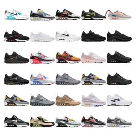 Nike AIR MAX90 uomo e donna sport allenamento scarpe da golf-2353  