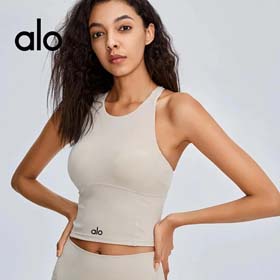 ALO Gilet sportivo per donne estate transfrontaliera fitness biancheria intima ad asciugatura rapida  