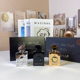 AMAFF semi-aperto scatola nera campione set di profumo a tre pezzi-3218  