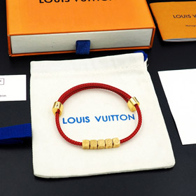 Louis Vuitton LV braccialetto in filo di dadi floreali-3964  