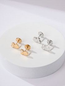 Chaumet Parigi Bee mio amore amore nido serie metallo orecchini-3993  