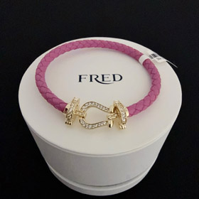 Feiden full diamante diamante ferro da cavallo fibbia braccialetto-3994  
