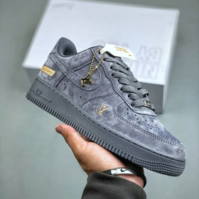 Nike Louis Vuitton LV Grigio camomile scarpe sportive casual-2872  