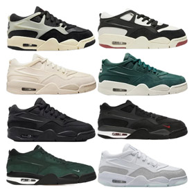 Giordania Air Giordania 4 RM anti-scivolo resistente all'usura mezzo-top scarpe casual-2989  