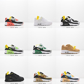 Nike NK Air Max 90 Retro Scarpe da corsa casual con cuscino a basso top-4173  
