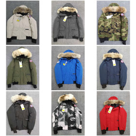 Canada Goose FW22 Everleigh serie singolo petto cappuccio distintivo etichetta giù giacca-4278  