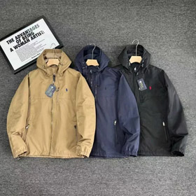Polo Ralph Lauren giacca a maniche lunghe a cappuccio monocolore-4365  