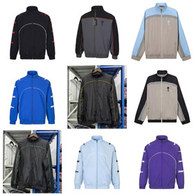 Trapstar ricamato sottile giacca giacca pantaloni lunghi sport casual suit-4373  