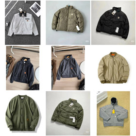 Carhartt logo ricamato giù cappuccio giacca-4387  