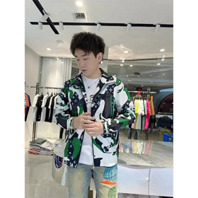 LOUIS VUITTON LV colore abbinamento carattere modello felpa con cappuccio zip -4399  