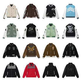 Amiri a forma di aquila giacca da baseball-4805  