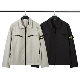 Stone Island Retro Zip-Up Giacca-4893  