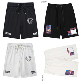 Valentino elastico in vita Shorts gamba dritta-4910  