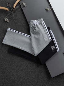 Lowe nuovo pantaloni a gamba retta con strisce laterali e webbing-4921  