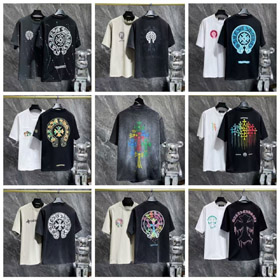 Chrome Hearts CH Nuova Collezione T-shirt a maniche corte Serie-5098  