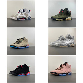 Giordania Air Giordania 6 Retro Tinker high-top scarpe da basket vintage-5107  