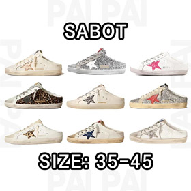 Golden Goose Super-Star Sabot Rotondo-piede scivolo-su muli-5132  