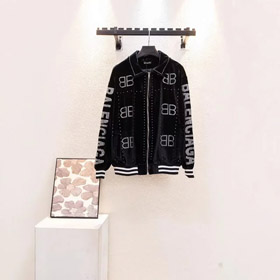 Balenciaga nuova giacca da baseball ricamata lana-5181  