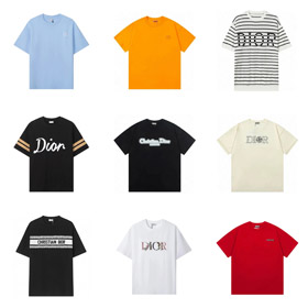 T-shirt a maniche corte ricamata Dior-5194  