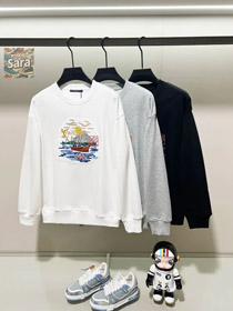 Louis Vuitton LV Loewe nuovo versatile cotone puro crew collo felpa-5211  