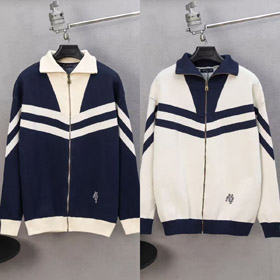 Louis Vuitton (LV) nuovo arrivo lettera ricamato maglione a maglia con zip-5220  