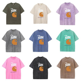 Patagonia e Carhartt nuova T-shirt classica a maniche corte a fitting loose-5223  