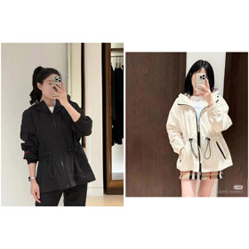 Burberry nuova giacca di protezione solare a cordone leggero-5360  