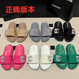 Chanel nuovo tondo-toe cross-cinturina sandali piatti-5219  