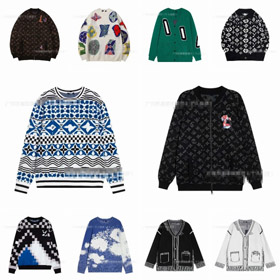 Louis Vuitton LV Nuovo Intarsia Jacquard maglia maglione-5544  