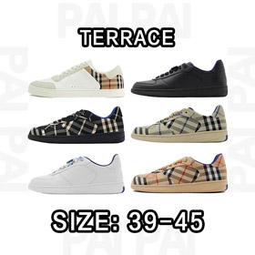 Burberry terrazza tondo piede scarpe da ginnastica basse-5555  