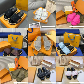 Louis Vuitton LV Nuovo Velcro Sandali anti-scivolo-5558  
