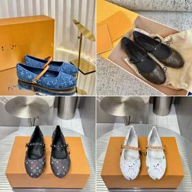Louis Vuitton LV Nuovo Piatto Mary Jane Scarpe-5573  