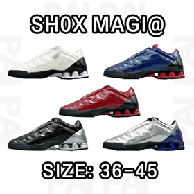 Nike Shox Magia Retro Scarpe da calcio a colonna d'aria bassa-5596  