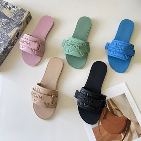 Dior cinturina velcro sandali a punta aperta-5617  