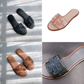 Tory Burch mesh piatto scivolo sandali-5625  