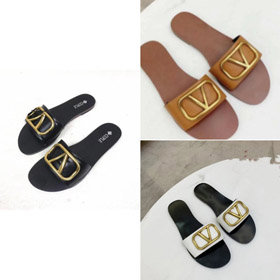 Valentino nuovo sandali piatti a punta aperta-5658  