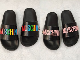 Pantofole antiscivolo colorate Moschino-5664  