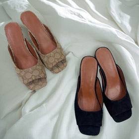 Coach nuovo aperto-toe casual scivolo sandali-5683  