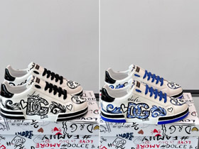 Dolce & Gabbana DG nuove scarpe da ginnastica in stile graffiti-5751  