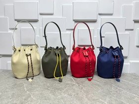Miu Miu nuovo cordone in tela secchio borsa-5816  