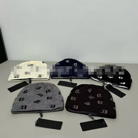 Dolce & Gabbana DG nuova collezione all-over jacquard maglia cappello cappello caldo-5851  