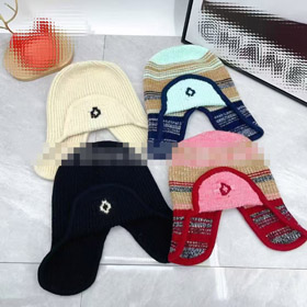 Chanel lettera stampa caldo orecchio cappello-5854  