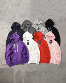 Polo Ralph Lauren multicolore cappuccio zip-up giacca-5884  