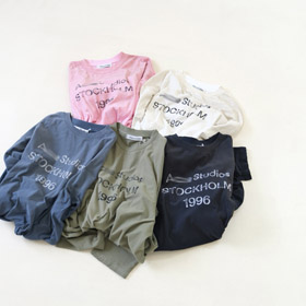 Acne Studios 1996 in difficoltà lavare a maniche lunghe T-shirt-5934  