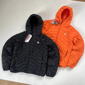 Acg impermeabile a costelle cappuccio giacca di cotone-5936  