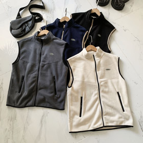 Gilet termico foderato in fleece Lacoste-5941  