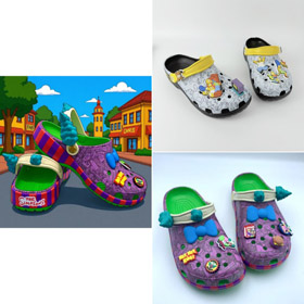 Nuovo Crocs I Simpson Burger Shop clogs-5960  