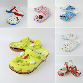 Crocs genitore-bambino sandali da spiaggia perforati-5965  