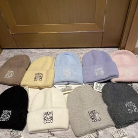 Loewe nuovo caldo pelliccia di coniglio a maglia cappello-5973  